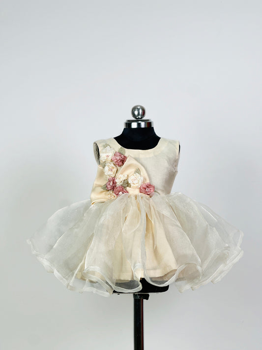 Butter Yellow Bloom Dress